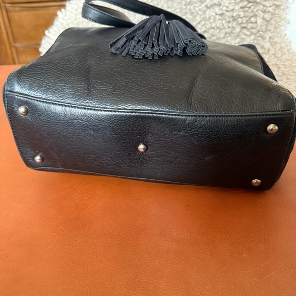 Frye Black Leather Shoulder Bag - Picture 2 of 10